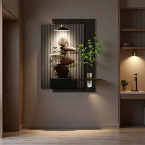 Fortune-Bringing Sandstone Wall Art