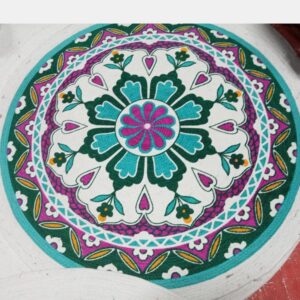 Round mat
